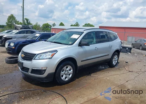 2017 Chevrolet Traverse Ls from USA, damaged, VIN 1GNKRFKD0HJ161222